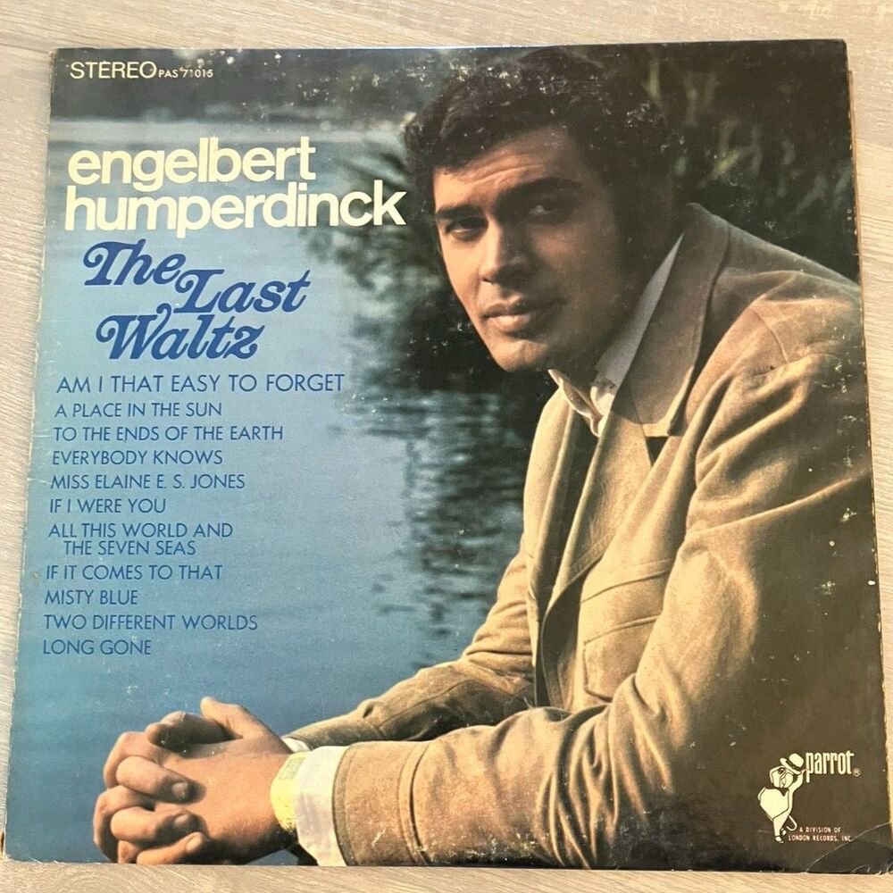 Engelbert Humperdinck "The Last Waltz" vinyl